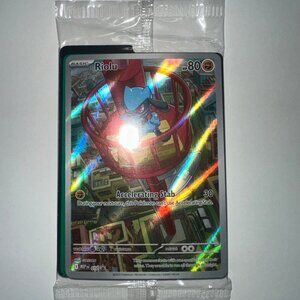 RIOLU 2025 Mega Evolution Black Star Promo #010 Sealed Pokemon Card